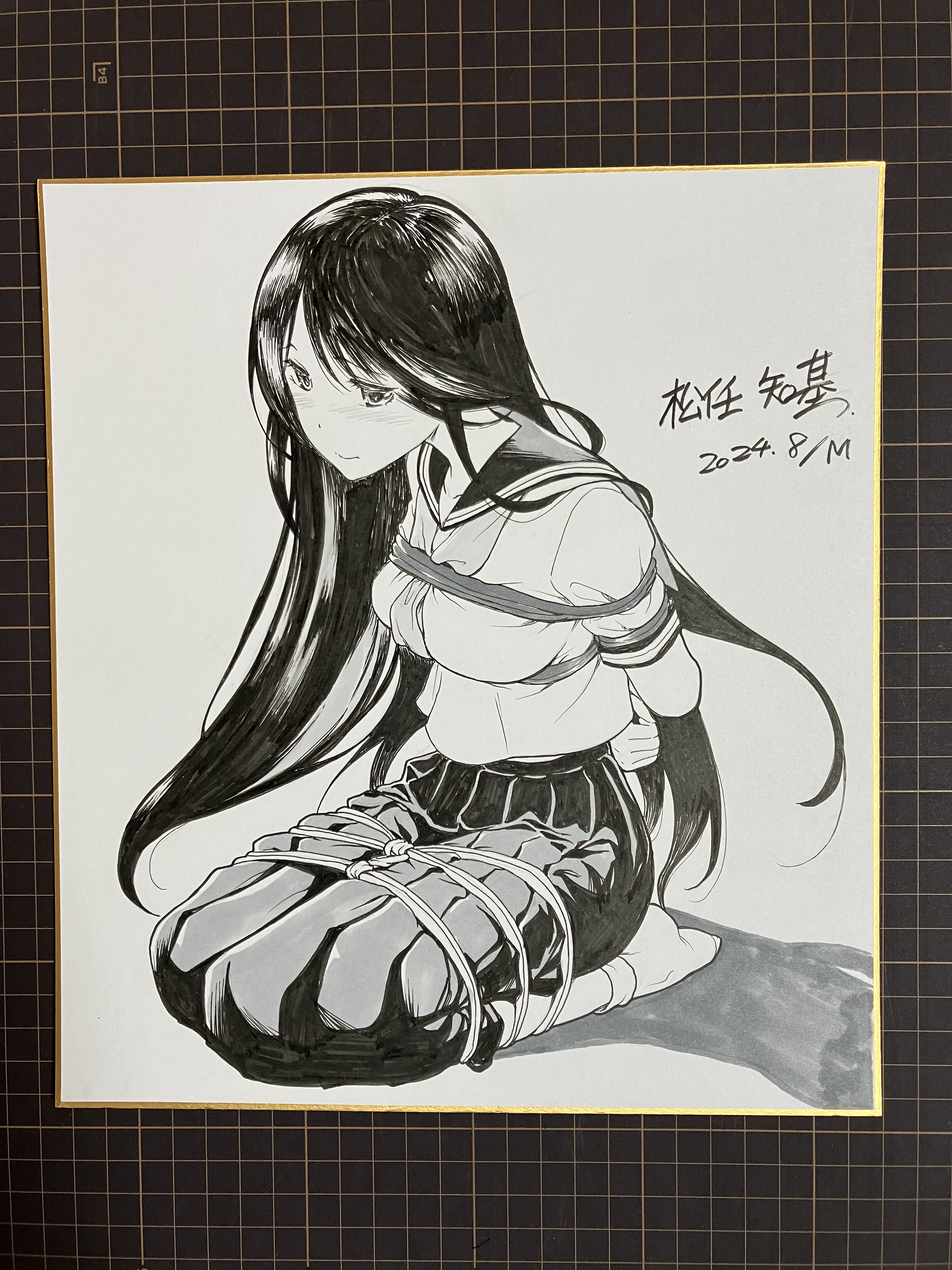 緊縛　着衣 
